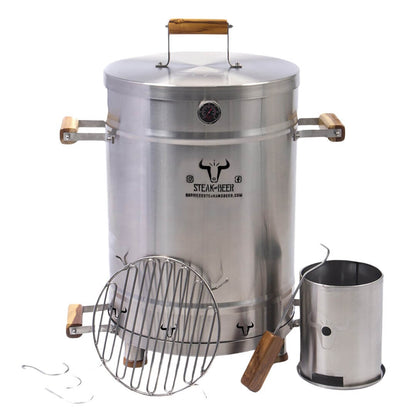 Barril Asador en Acero Inoxidable